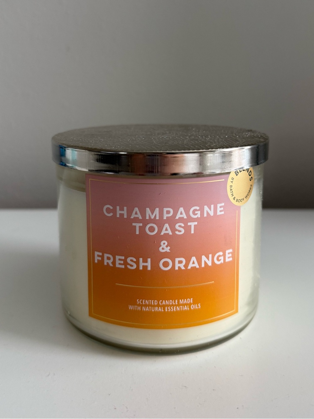 RARE! BBW Bath and Body Works Blends Champagne Toast & Fresh Orange Candle